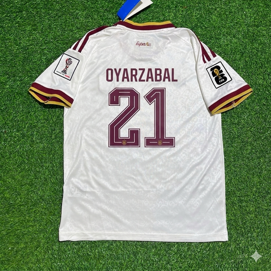 Mikel Oyarzabal 21- Spain 2026 World Cup Away Football Jersey