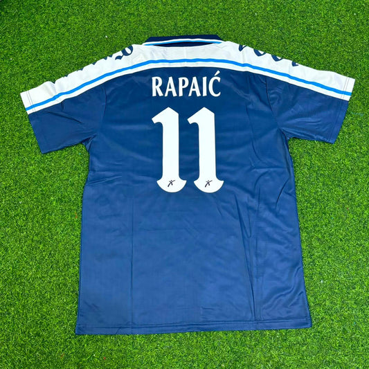 Milan Rapaic Perugia Retro Blue Football Jersey