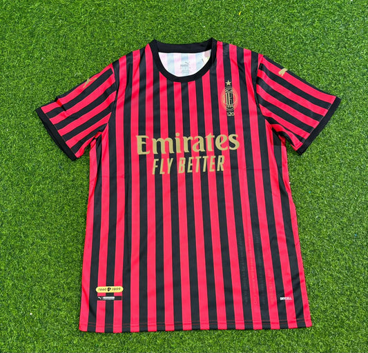 AC Milan 120th Anniversary Special Golden Retro Football Jersey