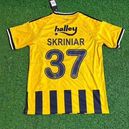 Milan Skriniar #37 Fenerbahçe 2027 New Season Football Jersey Kit