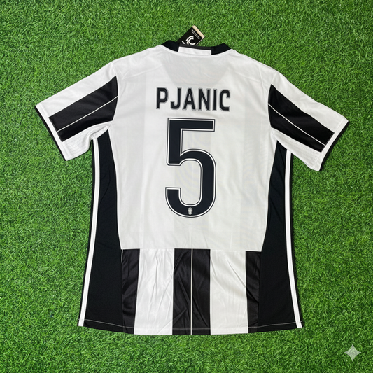 Miralem Pjanic Juventus 2016/17 Home Retro Football Jersey Kit