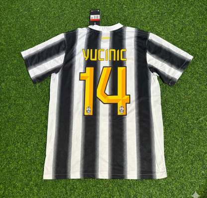 Mirko Vucinic Juventus Home 2011 2012 Season Retro Jersey Trikot