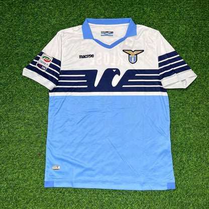 Miroslav Klose #11 Lazio White Blue Retro Home Football Jersey