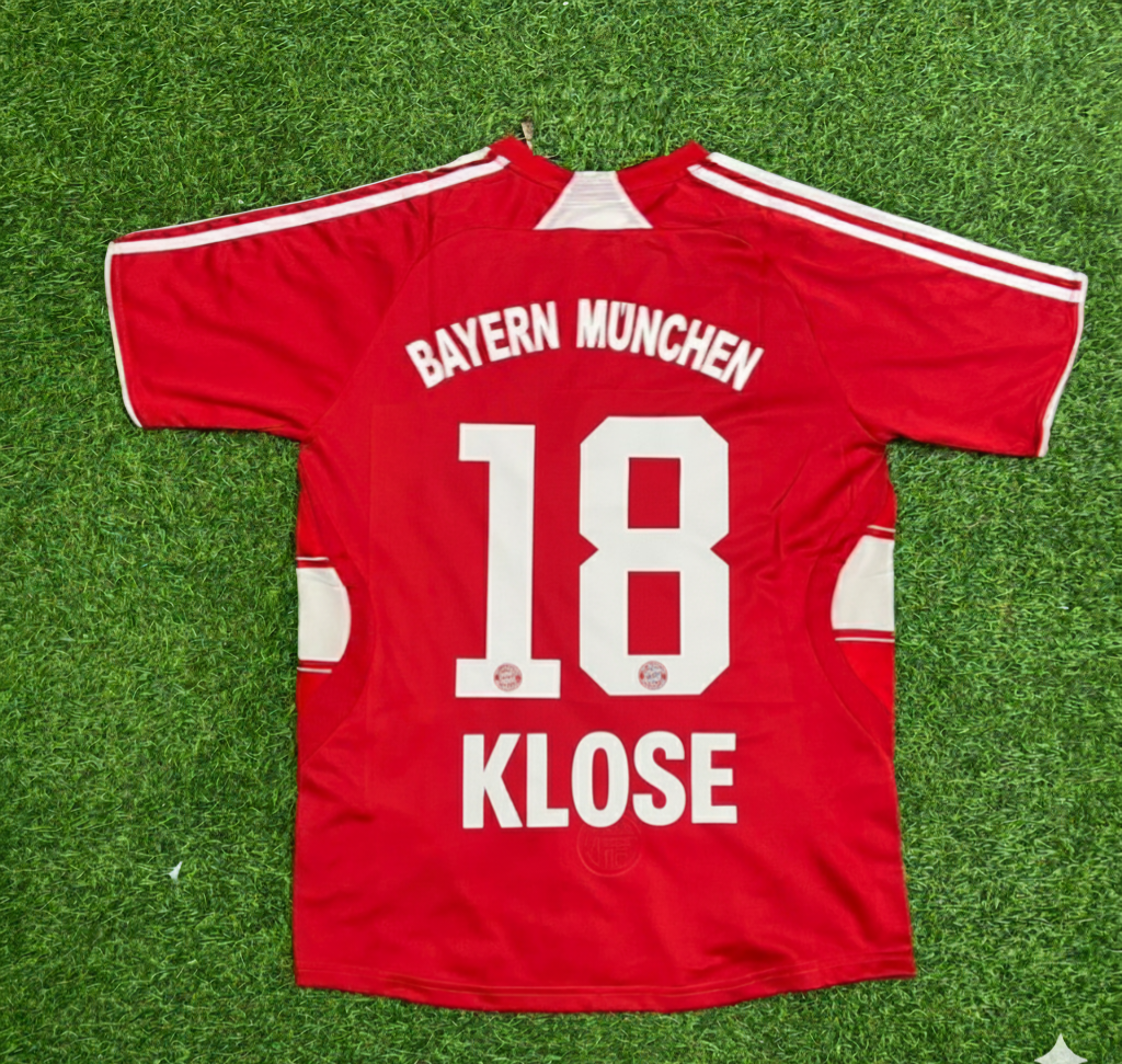 Miroslav Klose Bayern Munich 2007–2009 Retro Football Jersey Kit