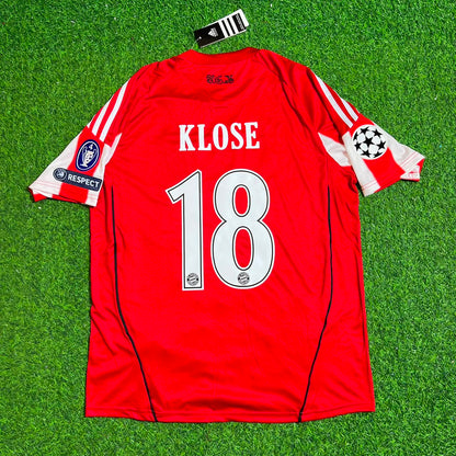 Miroslav Klose Bayern Munich 2010/11 Home Jersey Trikot