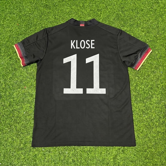 Miroslav Klose #11 Germany Black Retro Football Jersey
