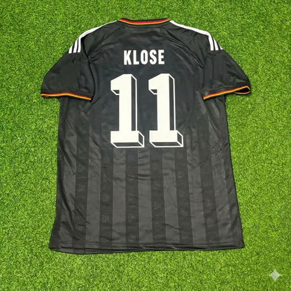 Miroslav Klose 11# Germany Black Retro Vintage Football Jersey