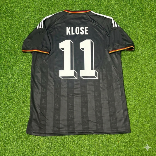 Miroslav Klose 11# Germany Black Retro Vintage Football Jersey