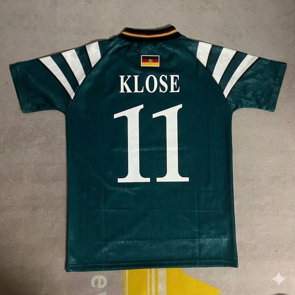 Miroslav Klose Germany Deutschland Retro Jersey Trikot Soccer Shirt