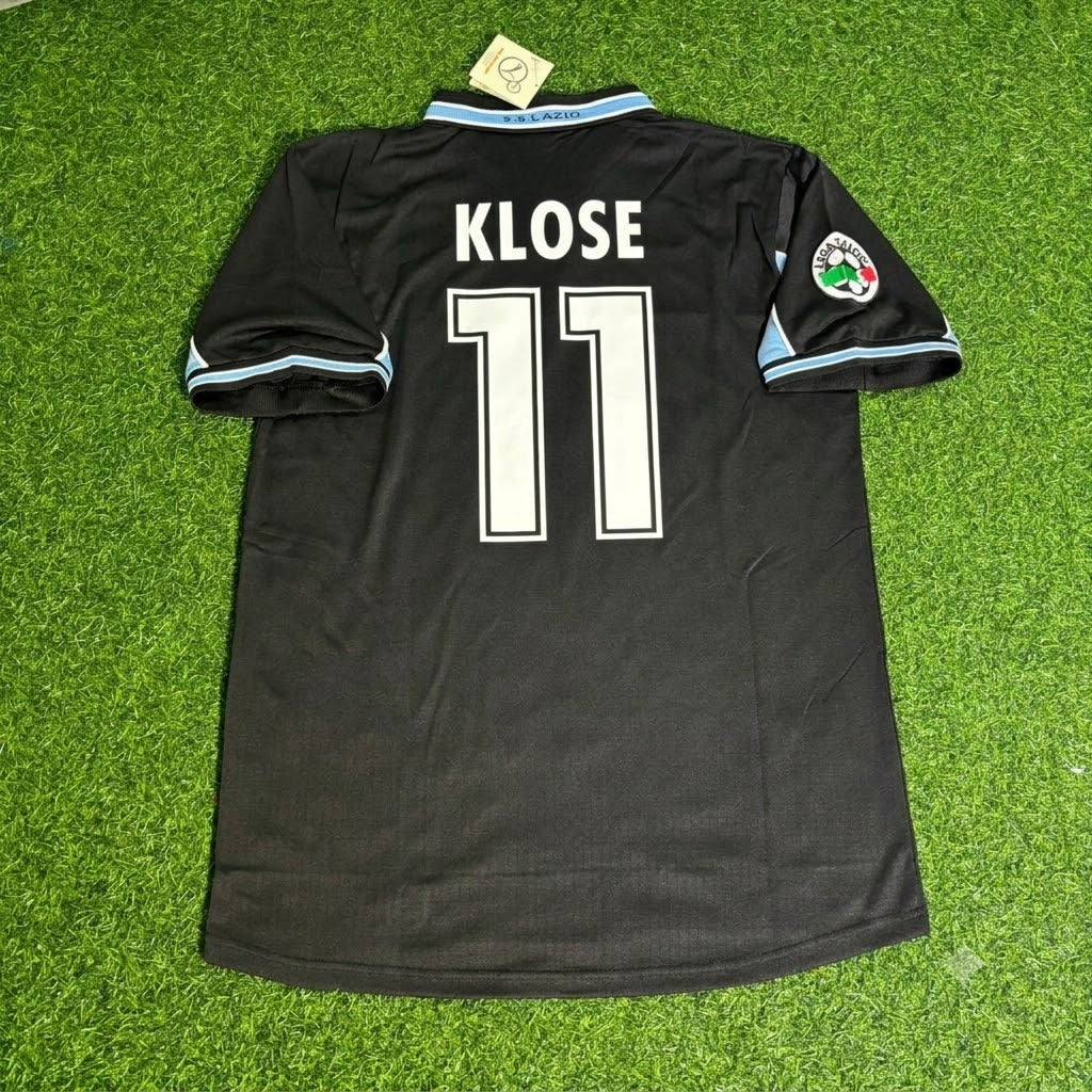 Miroslav Klose Lazio Commemorative Black Retro Football Jersey