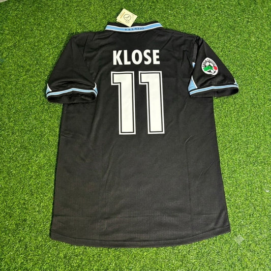 Miroslav Klose Lazio Commemorative Black Retro Football Jersey