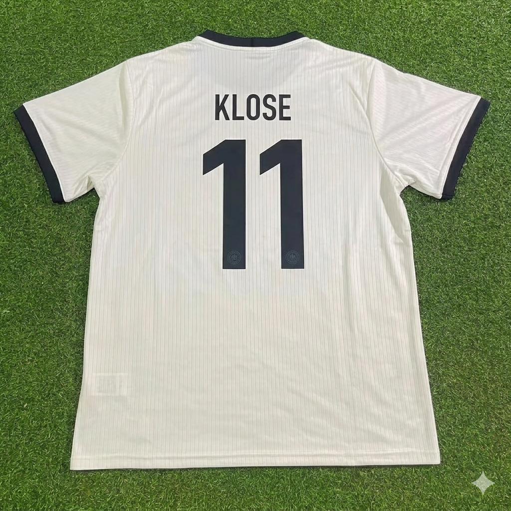 Miroslav Klose Germany Deutschland 125 Year Special White Football Jersey