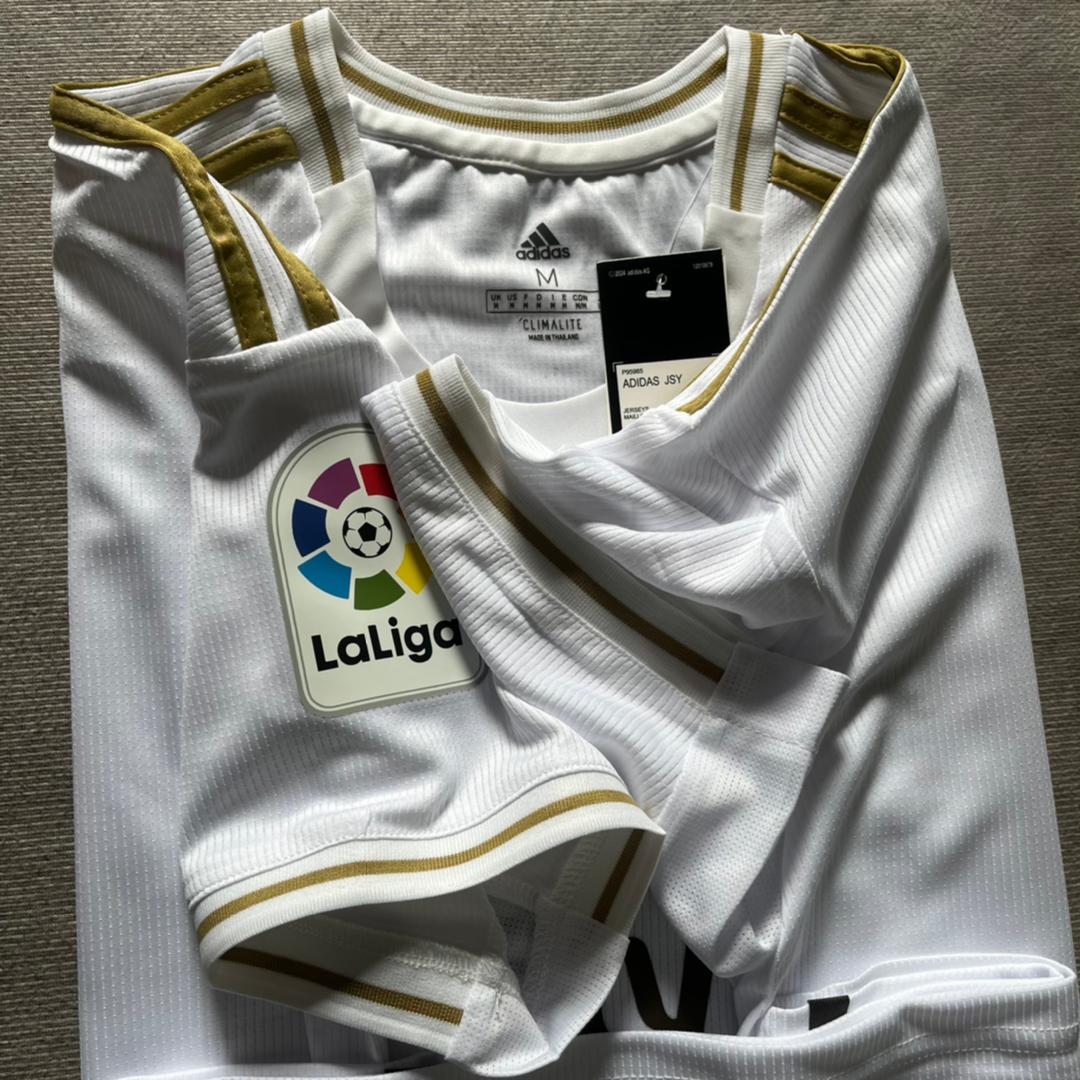 Luka Modric Real Madrid 2019 2020 Gold Retro Jersey