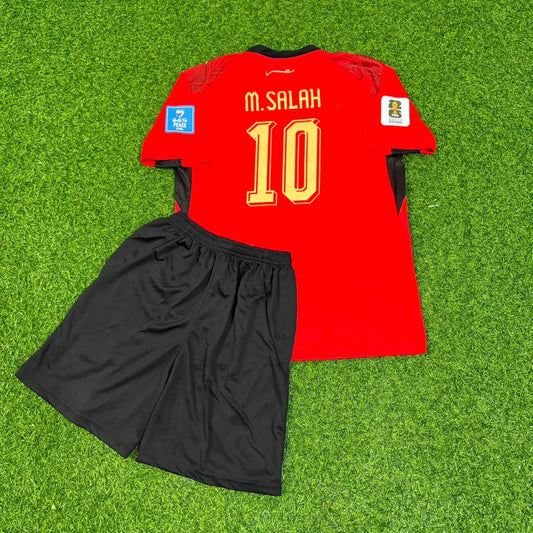 Mohamed Salah Egypt 2026 World Cup Home Kids Football Jersey