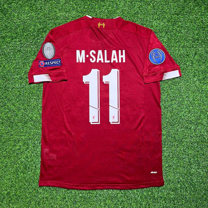 Mohamed Salah Liverpool 2019-2020 Retro Football Jersey