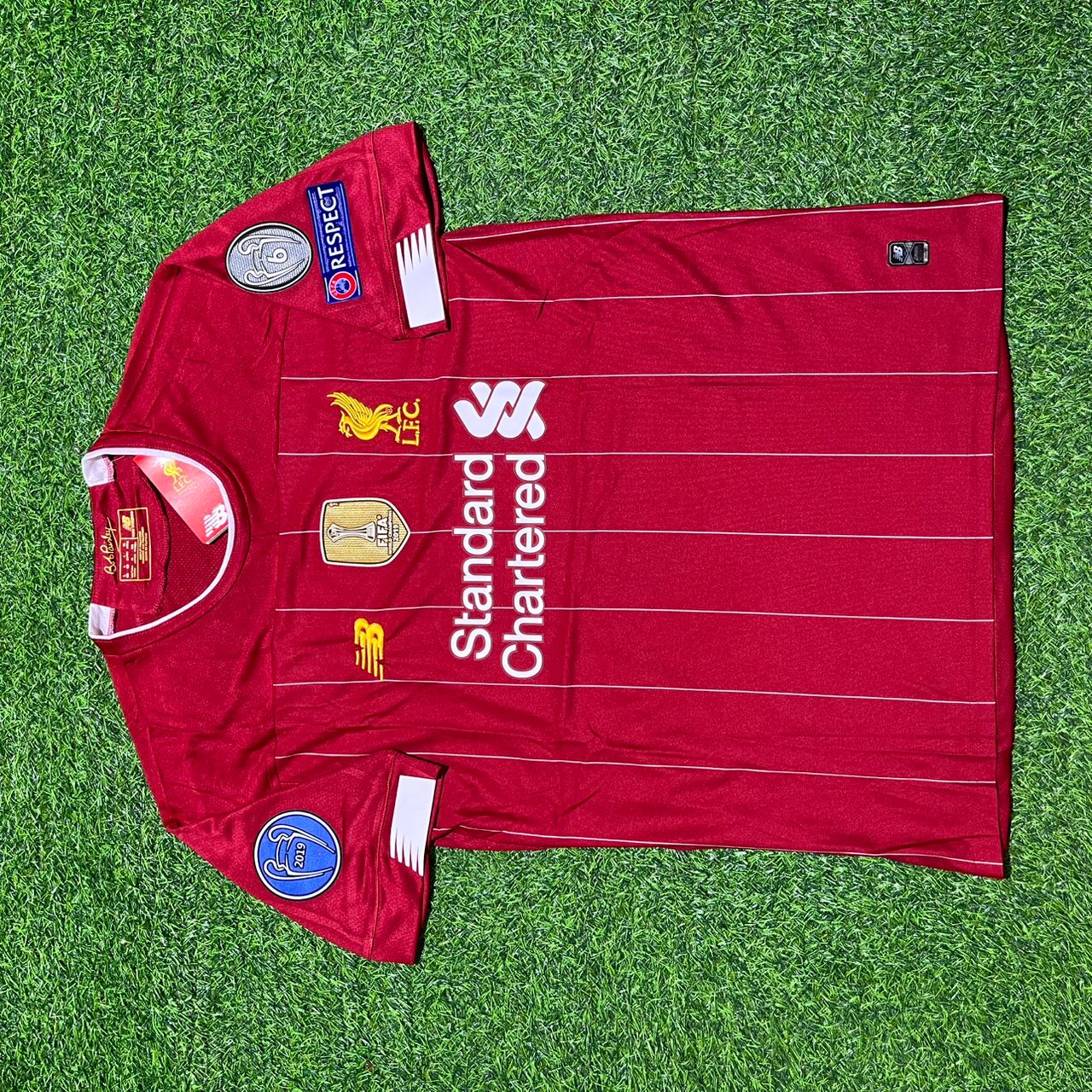 Mohamed Salah Liverpool 2019-2020 Retro Football Jersey
