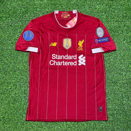 Mohamed Salah Liverpool 2019-2020 Retro Football Jersey