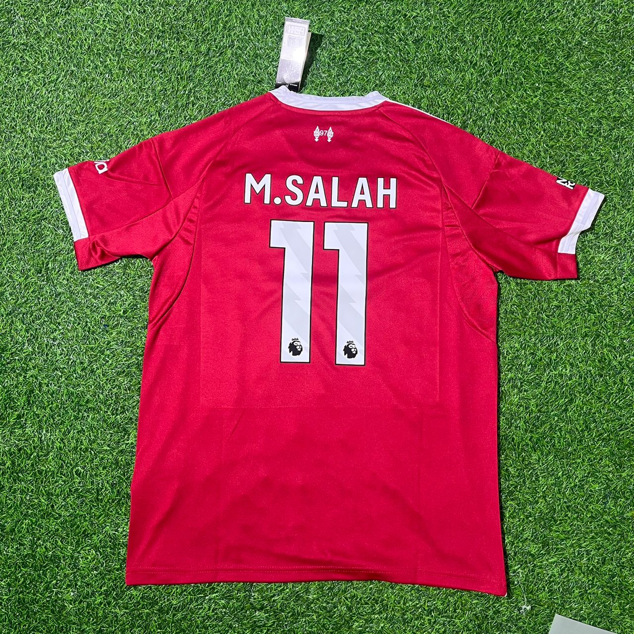 Mohamed Salah Liverpool 2025/26 Home Football Jersey Kit