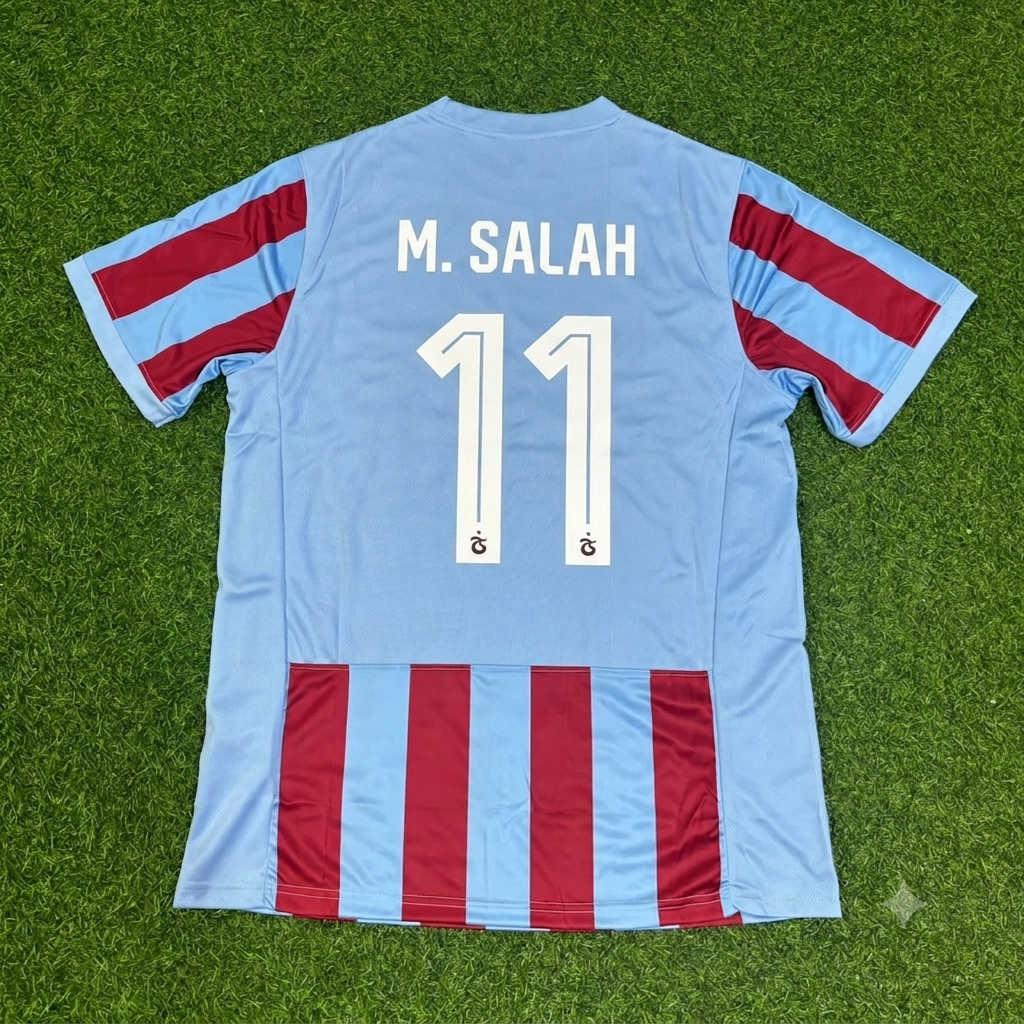Mohamed Salah #11 Trabzonspor Football Jersey Trikot Maillot