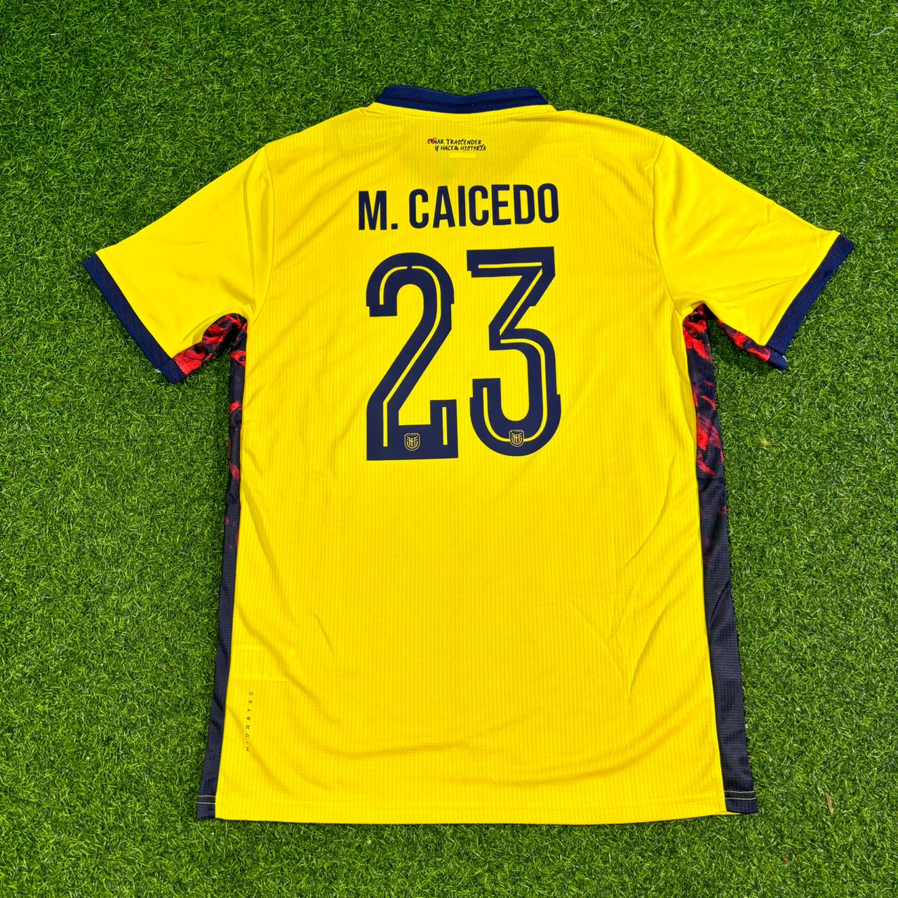 Moisés Caicedo Ecuador 2026 World Cup Football Jersey