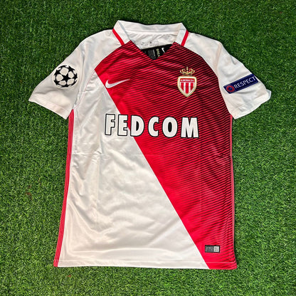 Bernardo Silva Monaco 2016 2017 Retro Jersey Maillot Trikot Fußballtrikot