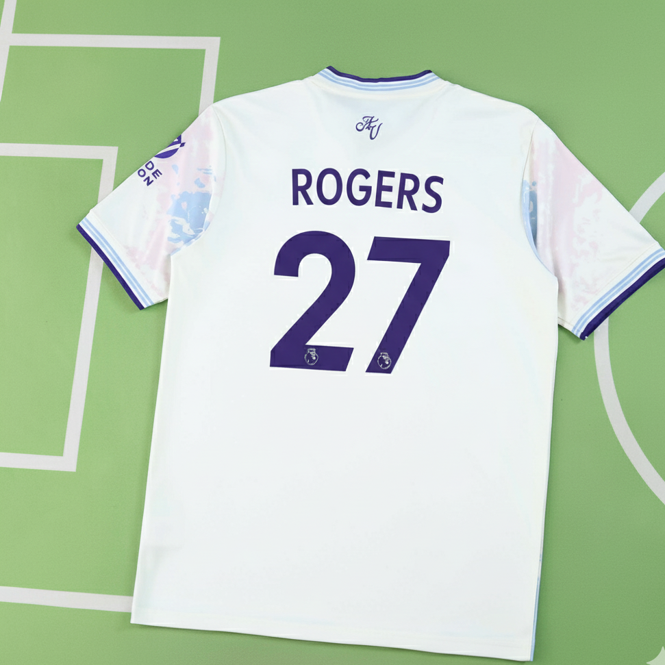 Morgan Rogers 27- Aston Villa 2026 Third New season Jersey Trikot Maillot