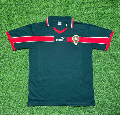 Maillot de football rétro domicile Maroc saison 1998