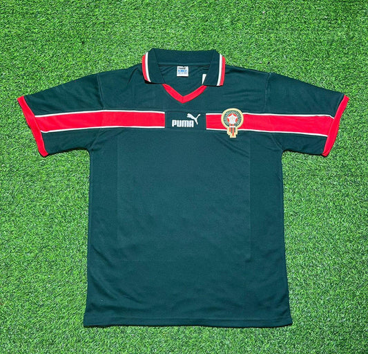 Maillot de football rétro domicile Maroc saison 1998