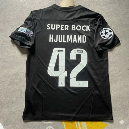 Morten Hjulmand 42- Sporting CP Lisbon Commemorative Black Jersey
