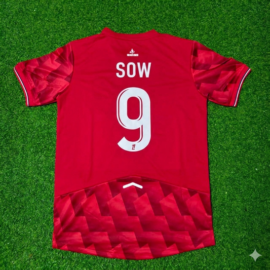 Maillot rétro de football à domicile Moussa Sow #9 LOSC Lille