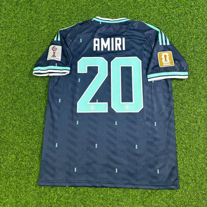 Nadiem Amiri Germany 2026 World Cup Blue Away Football Jersey