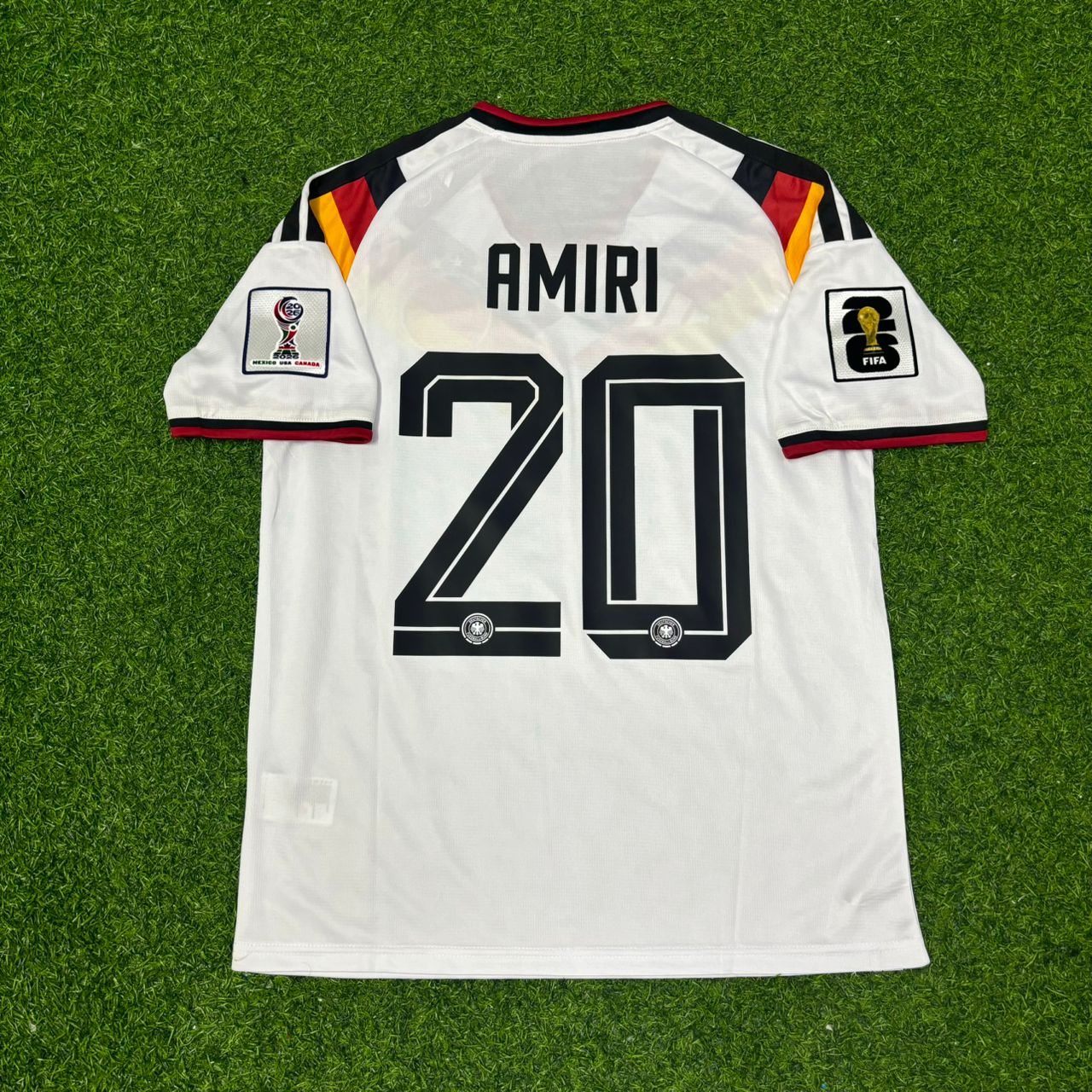 Nadiem Amiri Germany 2026 World Cup Home Football Jersey