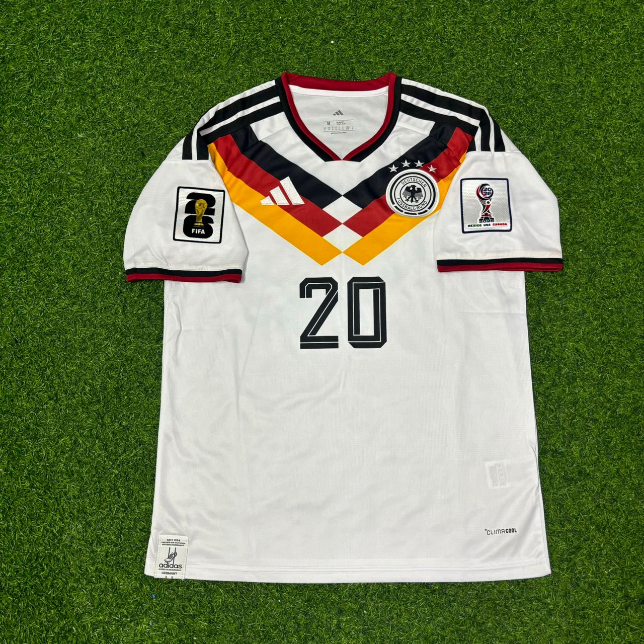 Nadiem Amiri Germany 2026 World Cup Home Football Jersey