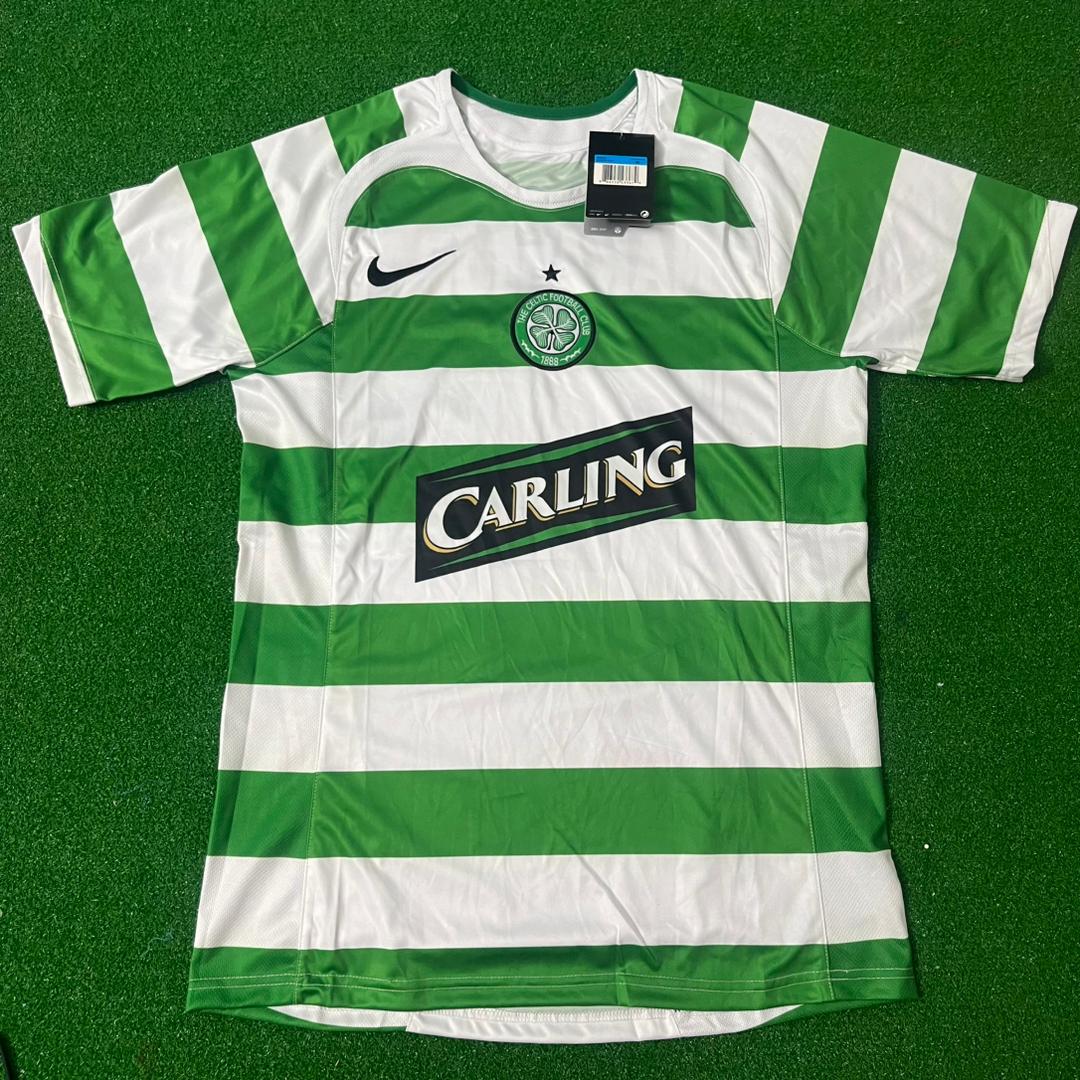 Shunsuke Nakamura Celtic Retro Home Jersey Trikot Maillot Soccer Shirt
