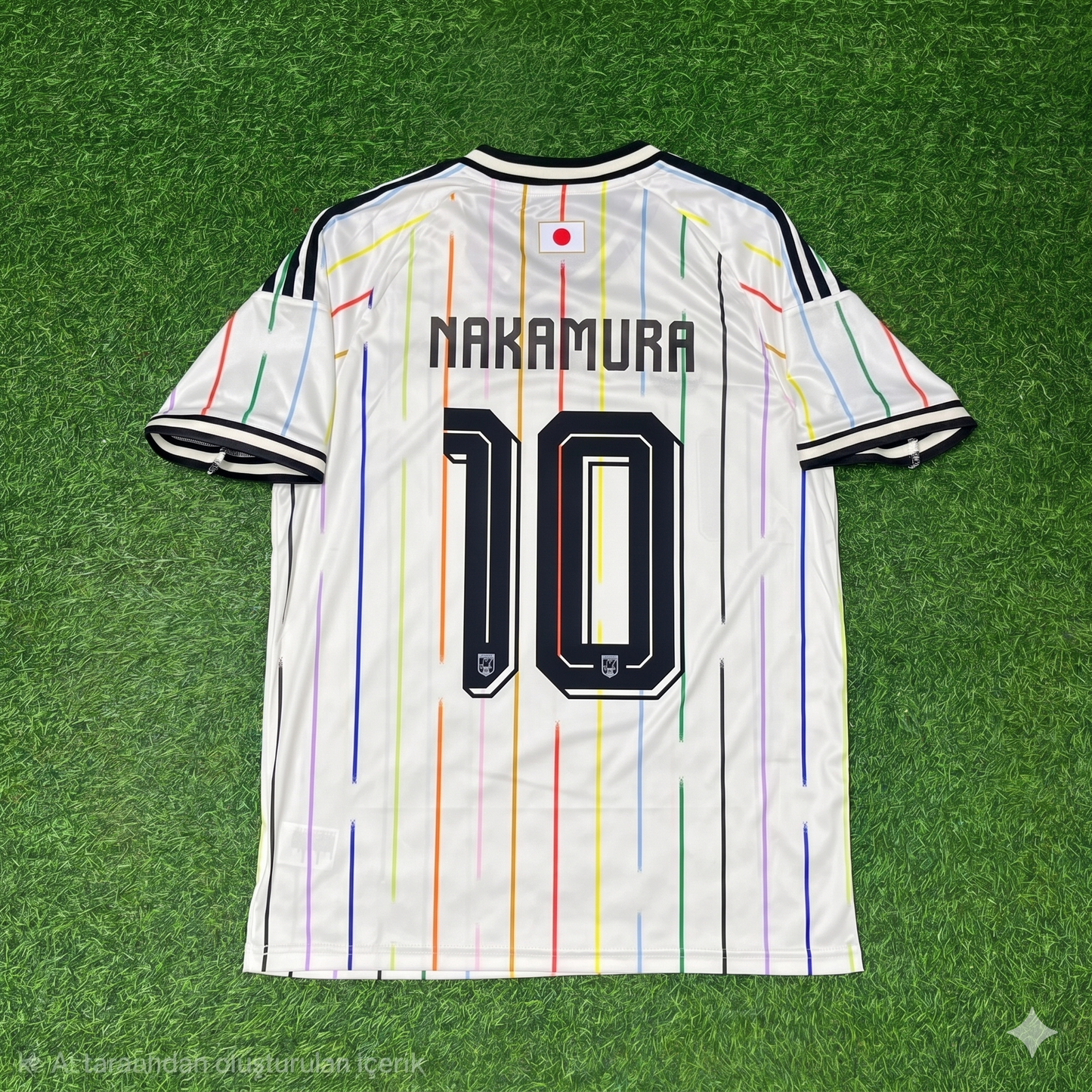 Shunsuke Nakamura Japan Away White Football Jersey Trikot Maillot
