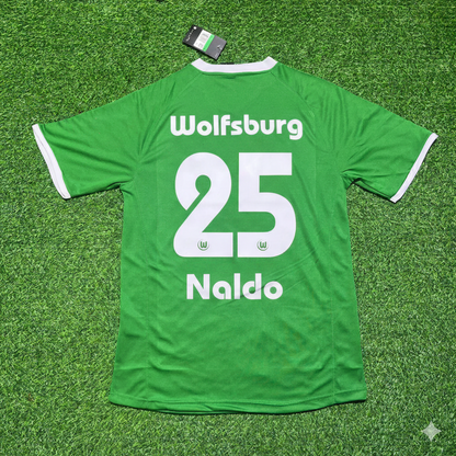 Naldo VfL Wolfsburg Meisterjahr Retro Fußballtrikot