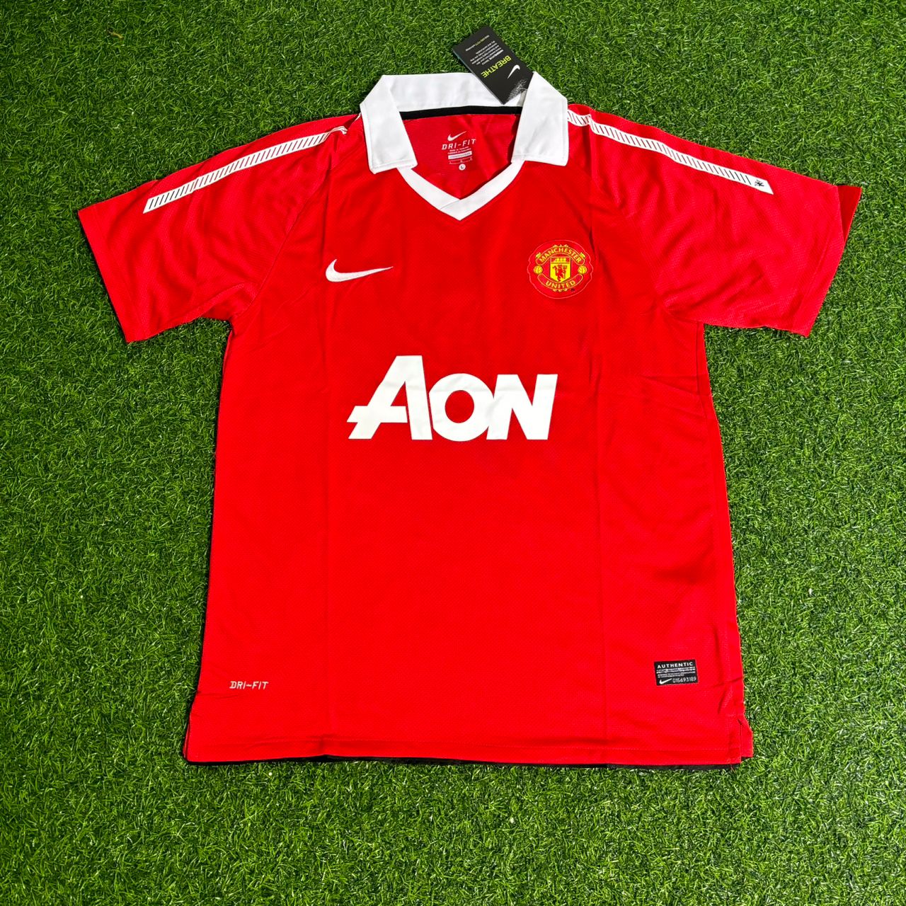 Luis Nani Manchester United 2010/2011 Retro Home Football Jersey