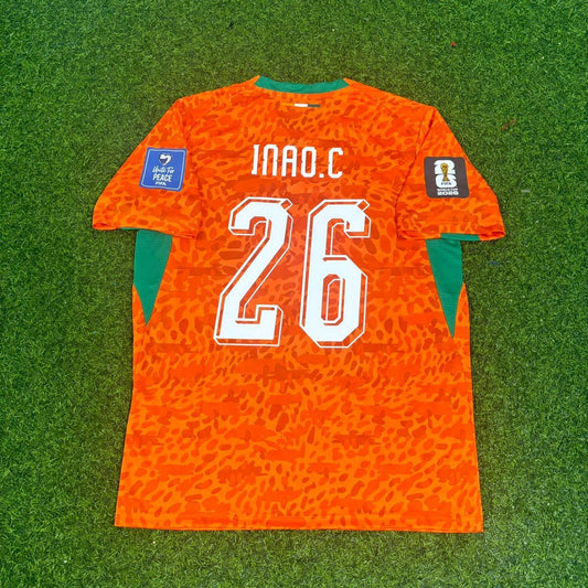 Christ Inao Oulaï Ivory Coast World Cup 2026 Football Jersey Trikot Maillot