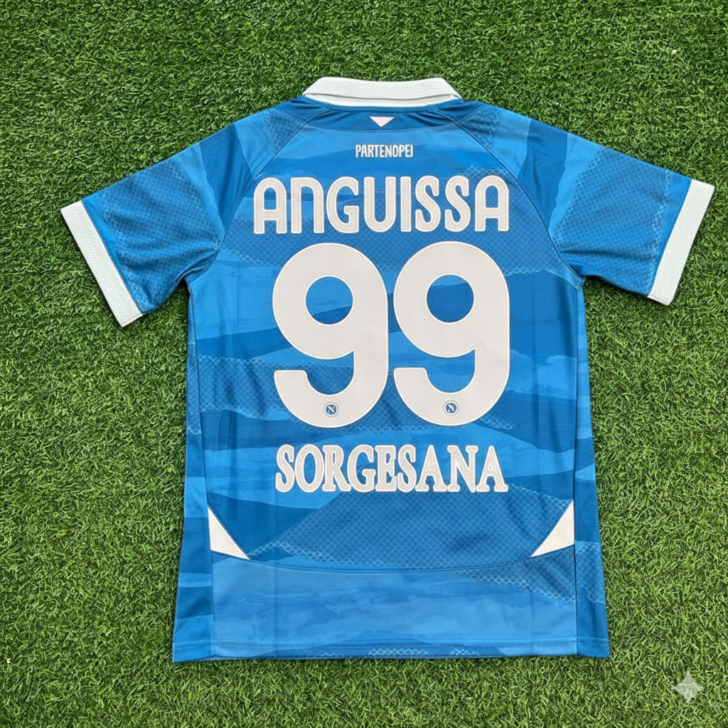 Zambo Anguissa Napoli nouvelle saison Jersey Trikot Maillot maillot de football