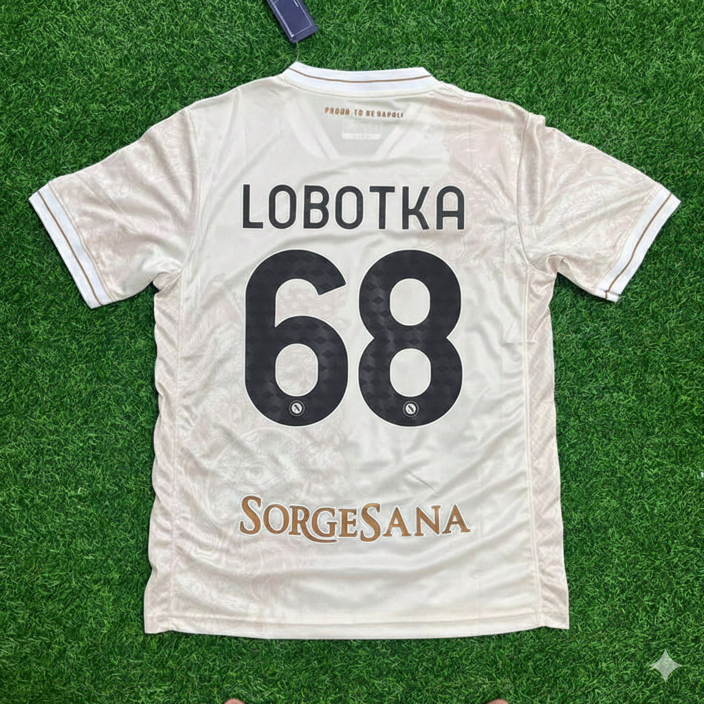 Stanislav Lobotka Napoli New Season Jersey Trikot Maillot Soccer Shirt