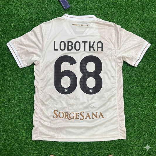 Stanislav Lobotka Napoli New Season Jersey Trikot Maillot Soccer Shirt