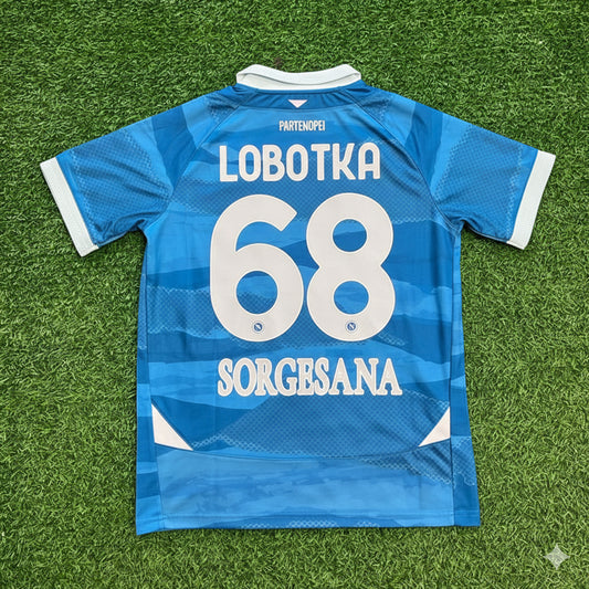Stanislav Lobotka Napoli New Season Jersey Trikot Maillot Soccer Shirt