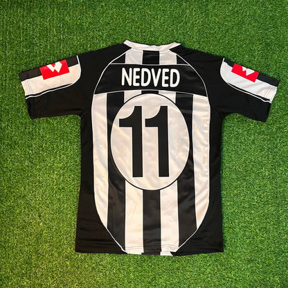 Pavel Nedvěd Juventus 2002 2003 Maillot de football rétro