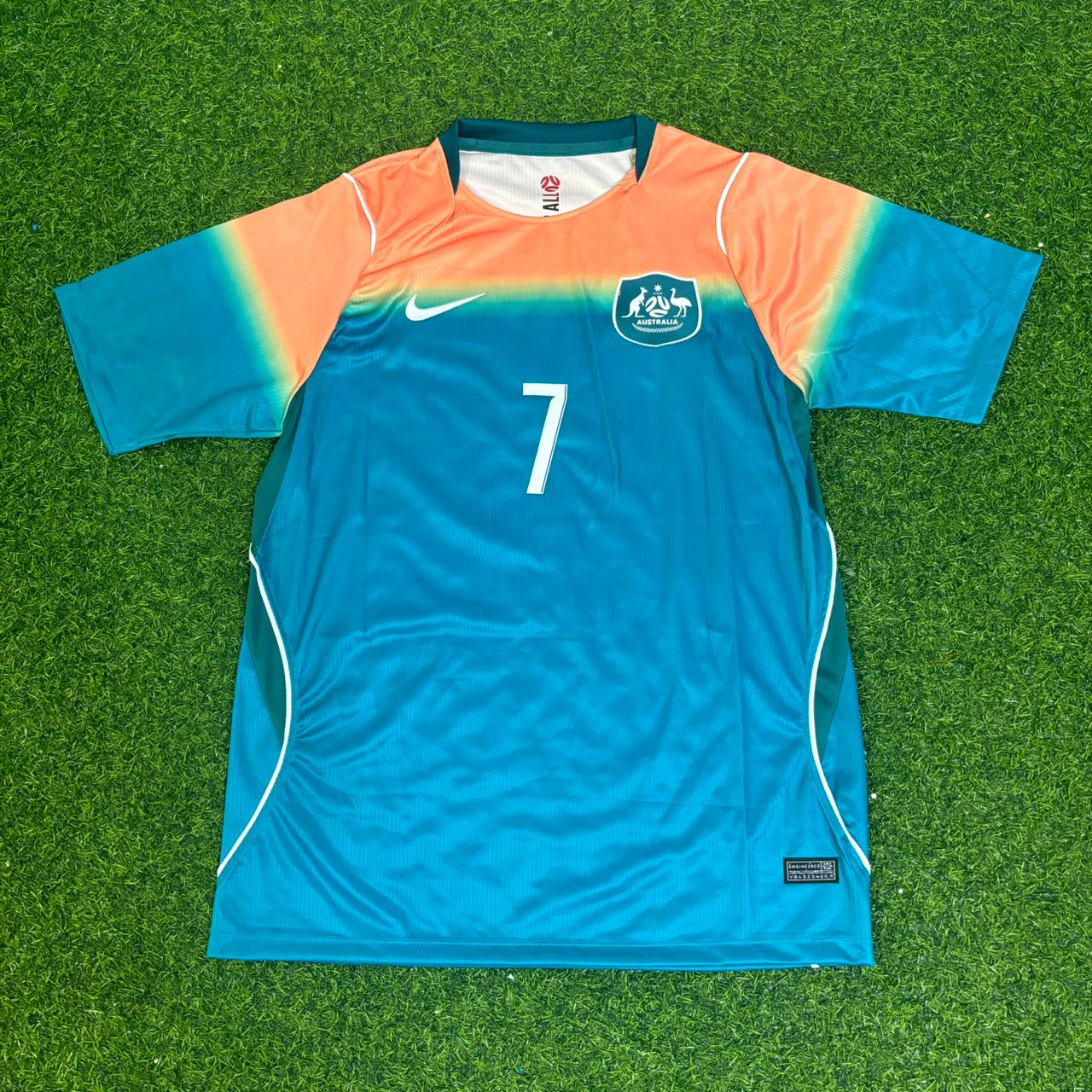 Nestory Irankunda Australia 2026 World Cup Away Football Jersey