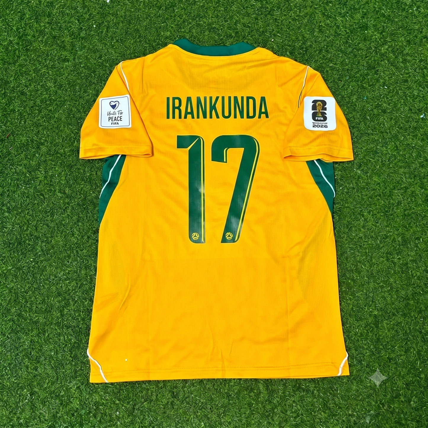 Nestory Irankunda Australia 2026 World Cup Football Jersey