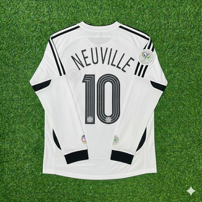 Oliver Neuville Germany 2006 World Cup Long Sleeve White Football Jersey