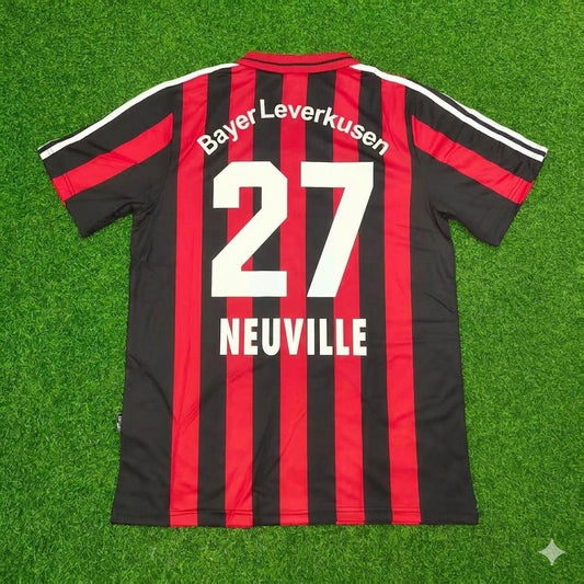 Oliver Neuville Bayer 04 Leverkusen 2001-2002 Heimtrikot | Retro Kit | Trikot Soccer Shirt