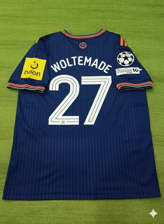 Nick Woltemade  Newcastle United Away New Season 2026 Jersey Trikot Maillot Soccer Shirt