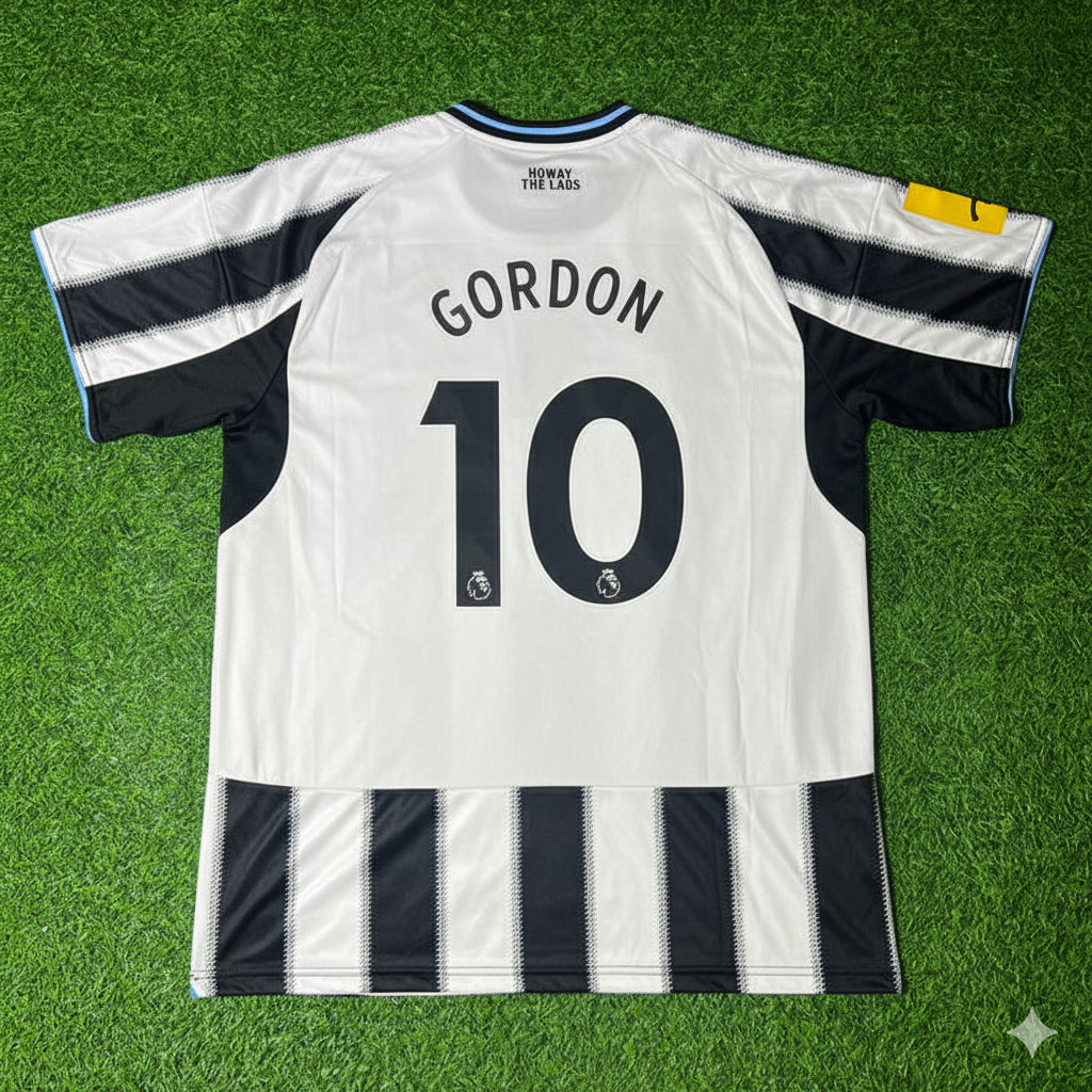 Anthony Gordon Newcastle United Home New Season 2026 Jersey Trikot Maillot Camisate Soccer Shirt