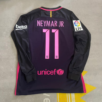 Neymar Jr Barcelone 2014/15 Maillot Rétro Noir Rose Maillot Trikot Maglia Neymar Jr Barcelone 2014/15 Maillot Rétro Noir Rose Maillot Trikot Maglia